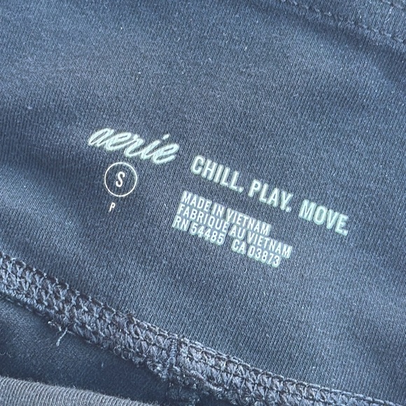 Aerie black leggings size small Chill. Play. Move. - Picture 6 of 7